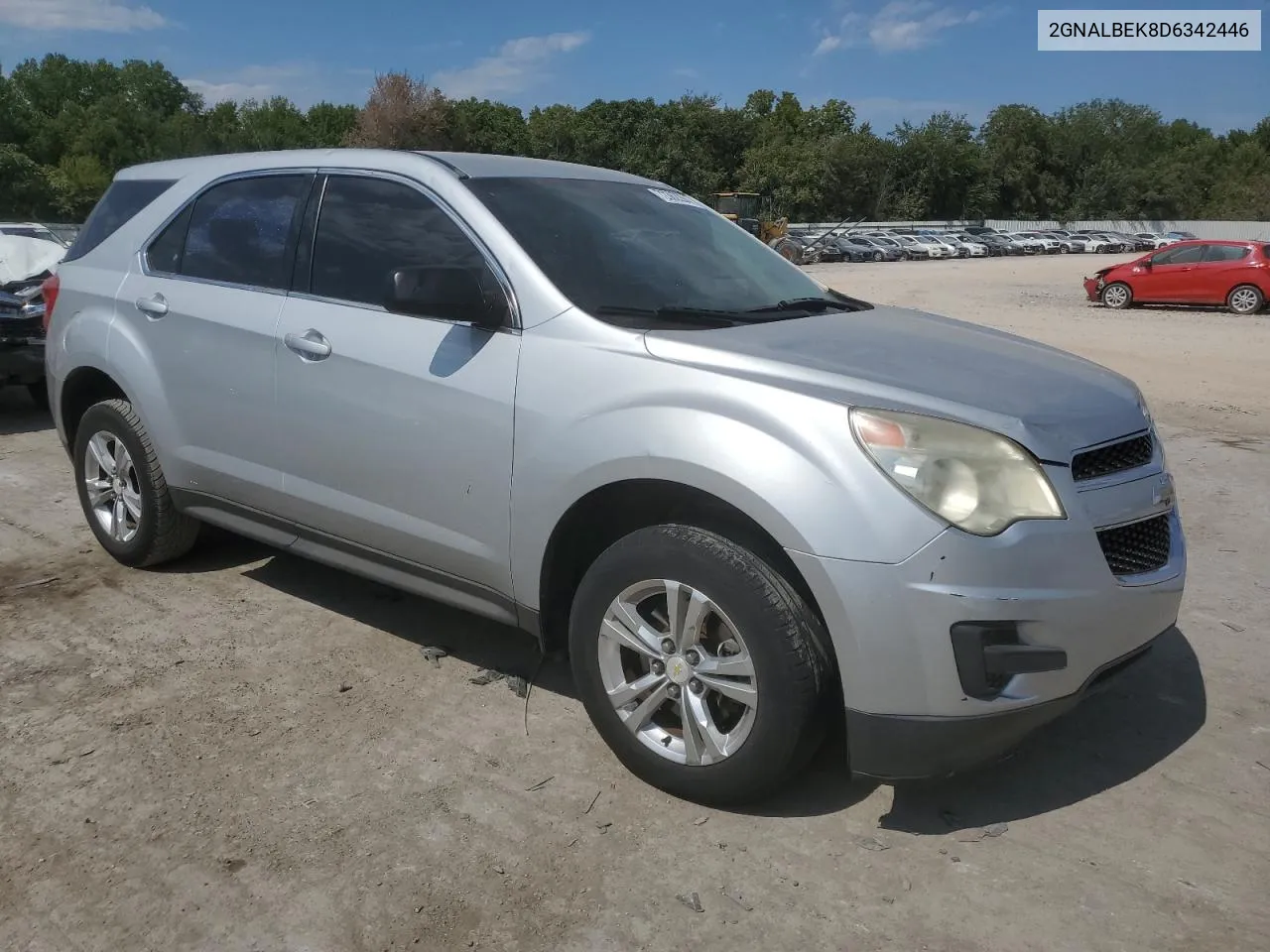 2013 Chevrolet Equinox Ls VIN: 2GNALBEK8D6342446 Lot: 72362204