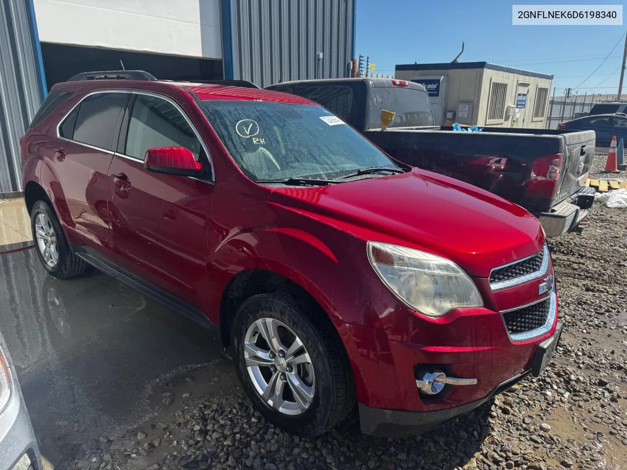 2013 Chevrolet Equinox Lt VIN: 2GNFLNEK6D6198340 Lot: 72438964