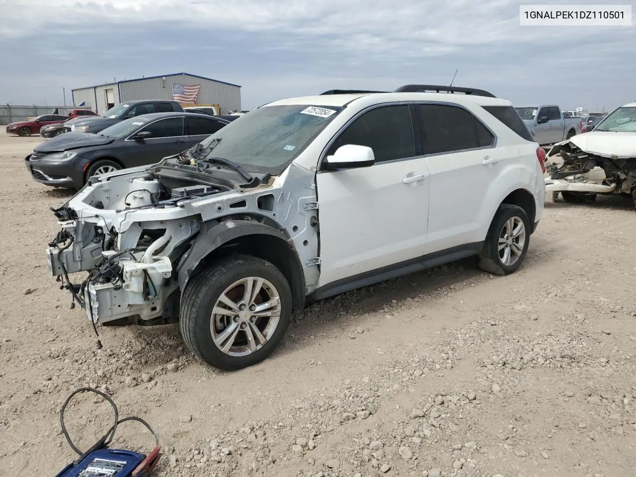 2013 Chevrolet Equinox Lt VIN: 1GNALPEK1DZ110501 Lot: 72572054