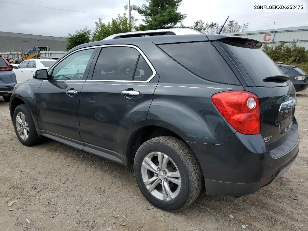 2013 Chevrolet Equinox Ltz VIN: 2GNFLGEKXD6252475 Lot: 72627744