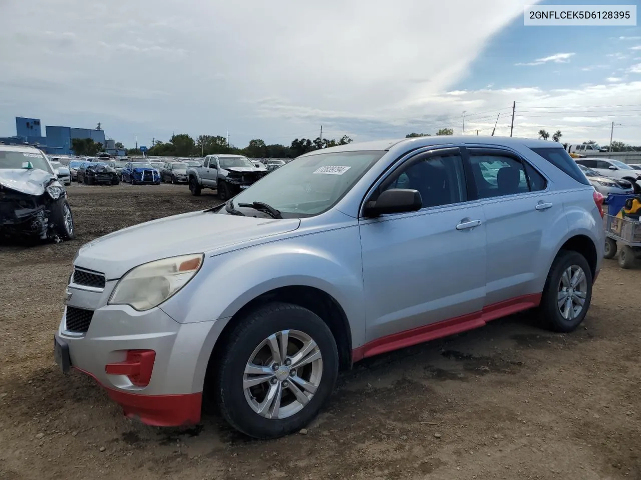 2013 Chevrolet Equinox Ls VIN: 2GNFLCEK5D6128395 Lot: 72839794