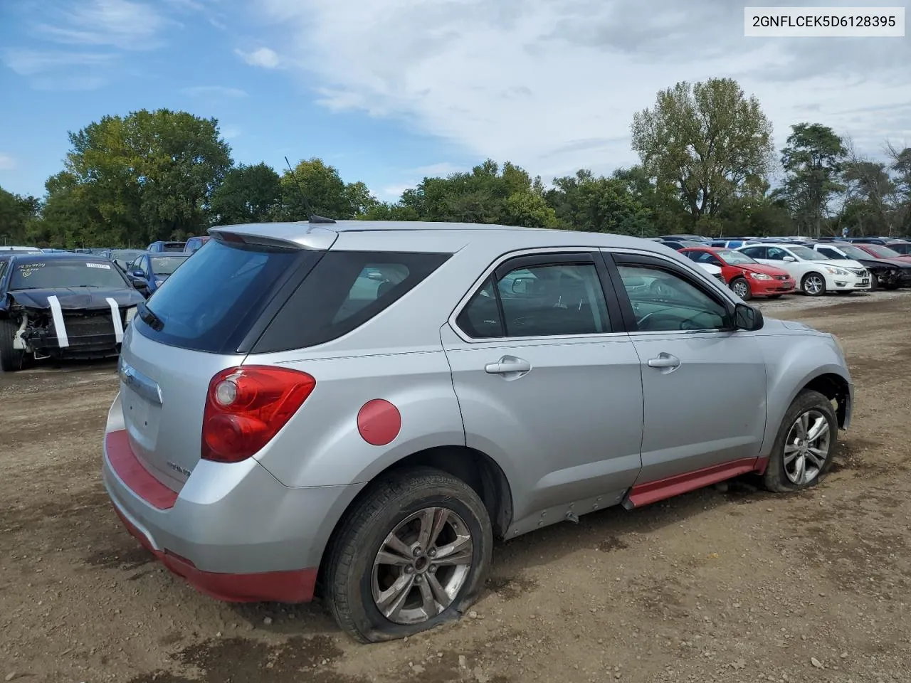 2013 Chevrolet Equinox Ls VIN: 2GNFLCEK5D6128395 Lot: 72839794