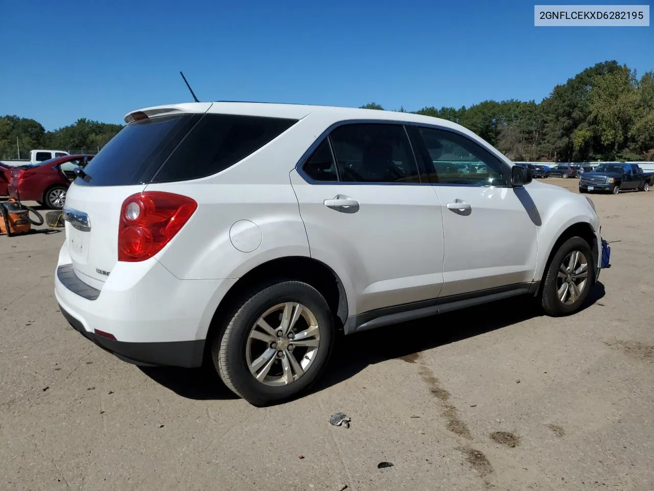 2013 Chevrolet Equinox Ls VIN: 2GNFLCEKXD6282195 Lot: 72855304