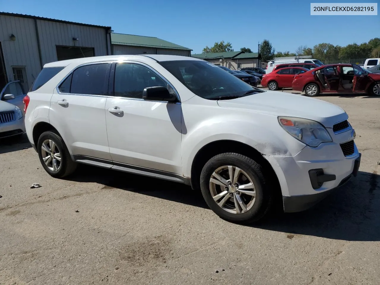 2013 Chevrolet Equinox Ls VIN: 2GNFLCEKXD6282195 Lot: 72855304