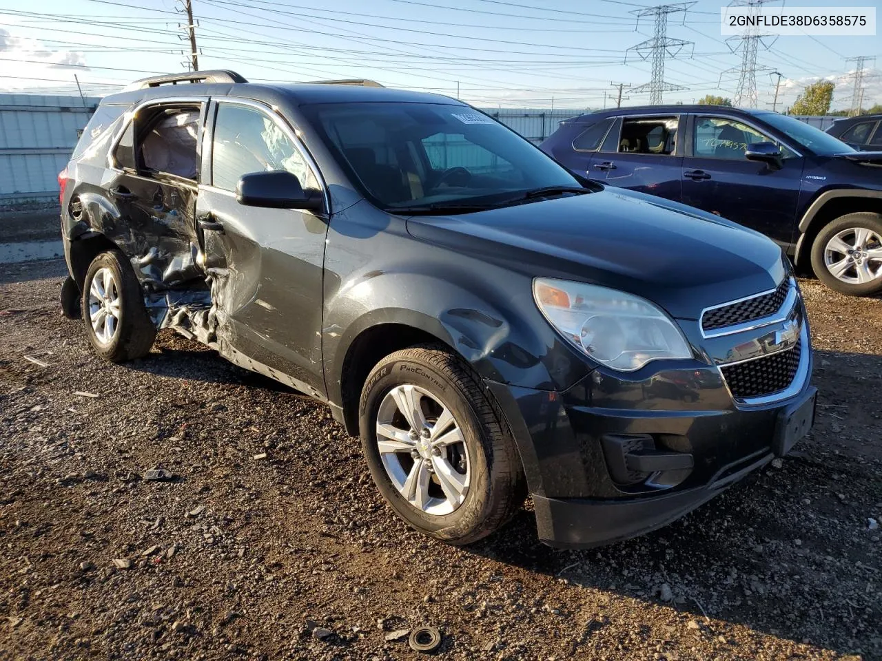 2013 Chevrolet Equinox Lt VIN: 2GNFLDE38D6358575 Lot: 72965384