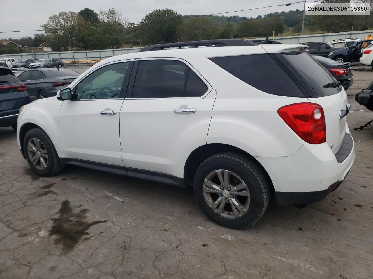 2013 Chevrolet Equinox Lt VIN: 2GNALDEK3D6105360 Lot: 72996474