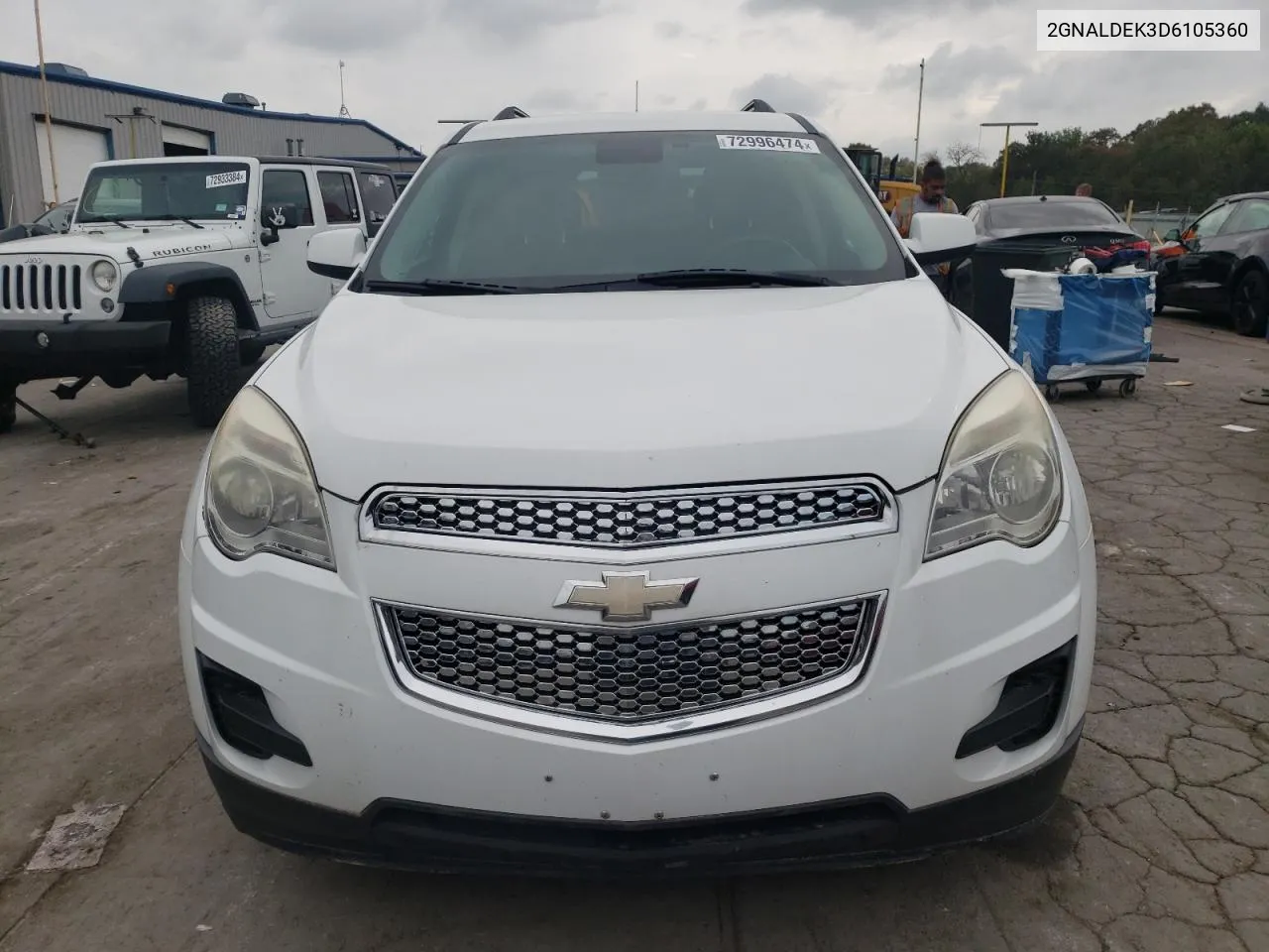 2013 Chevrolet Equinox Lt VIN: 2GNALDEK3D6105360 Lot: 72996474