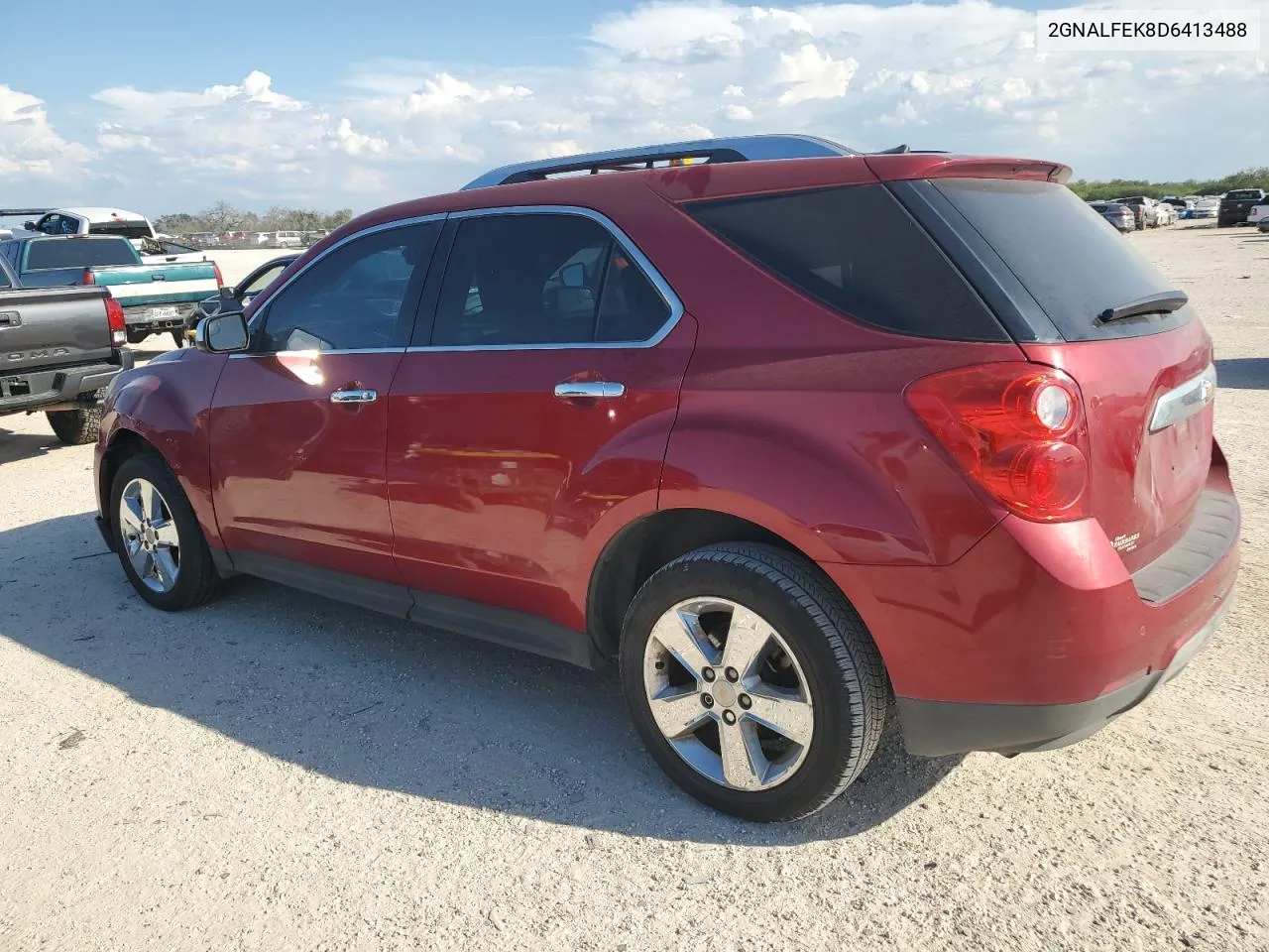 2013 Chevrolet Equinox Ltz VIN: 2GNALFEK8D6413488 Lot: 73139924