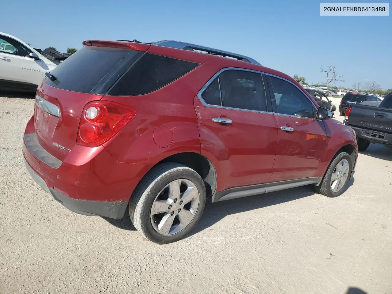 2013 Chevrolet Equinox Ltz VIN: 2GNALFEK8D6413488 Lot: 73139924