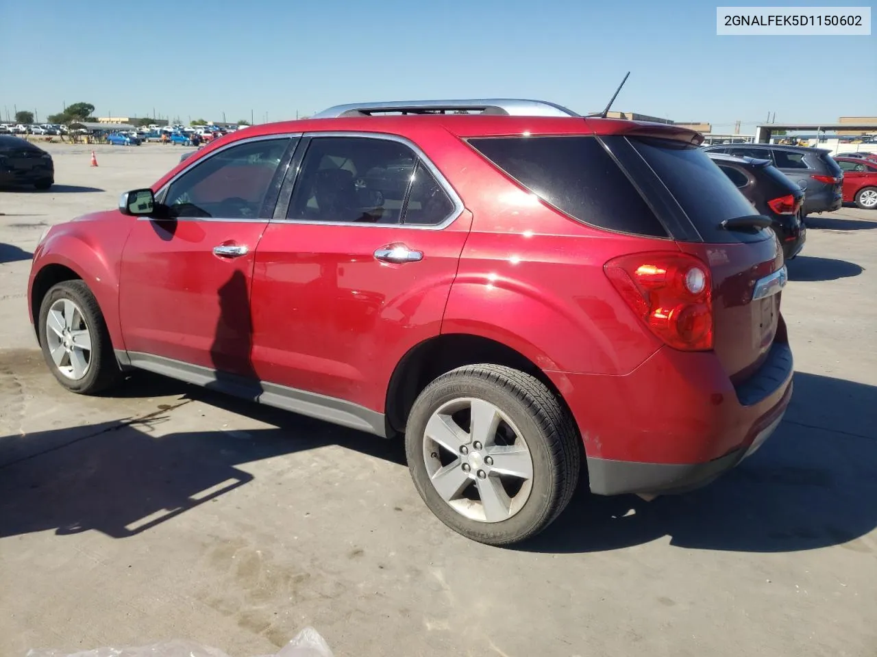 2013 Chevrolet Equinox Ltz VIN: 2GNALFEK5D1150602 Lot: 73208604