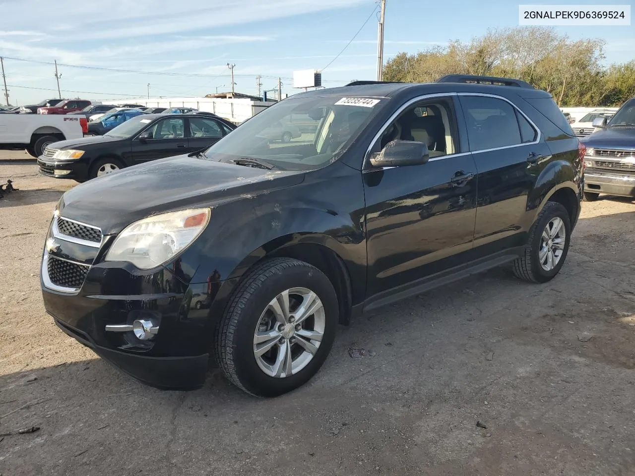 2013 Chevrolet Equinox Lt VIN: 2GNALPEK9D6369524 Lot: 73235744