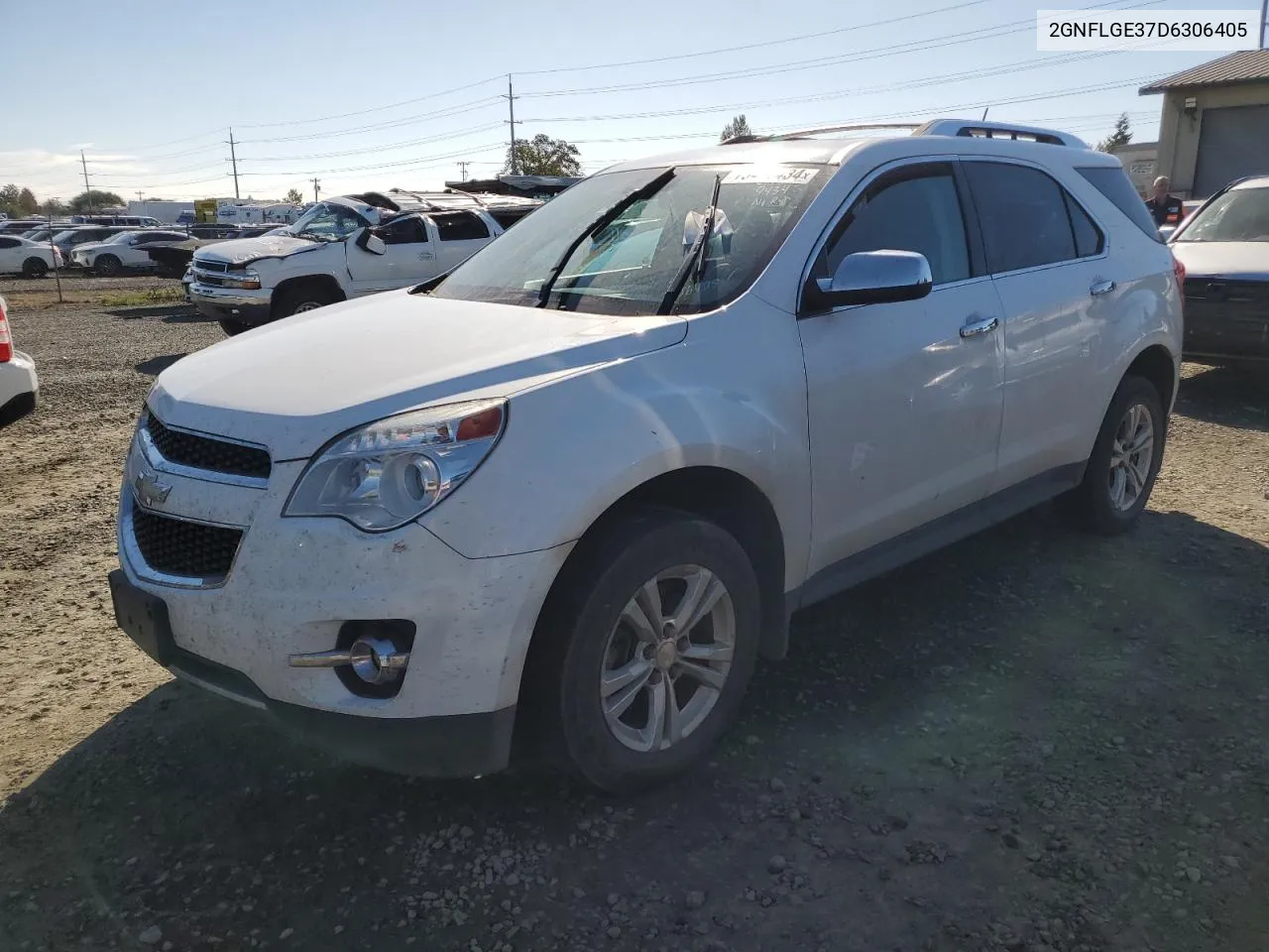 2013 Chevrolet Equinox Ltz VIN: 2GNFLGE37D6306405 Lot: 73409434