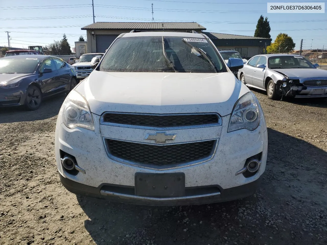 2013 Chevrolet Equinox Ltz VIN: 2GNFLGE37D6306405 Lot: 73409434