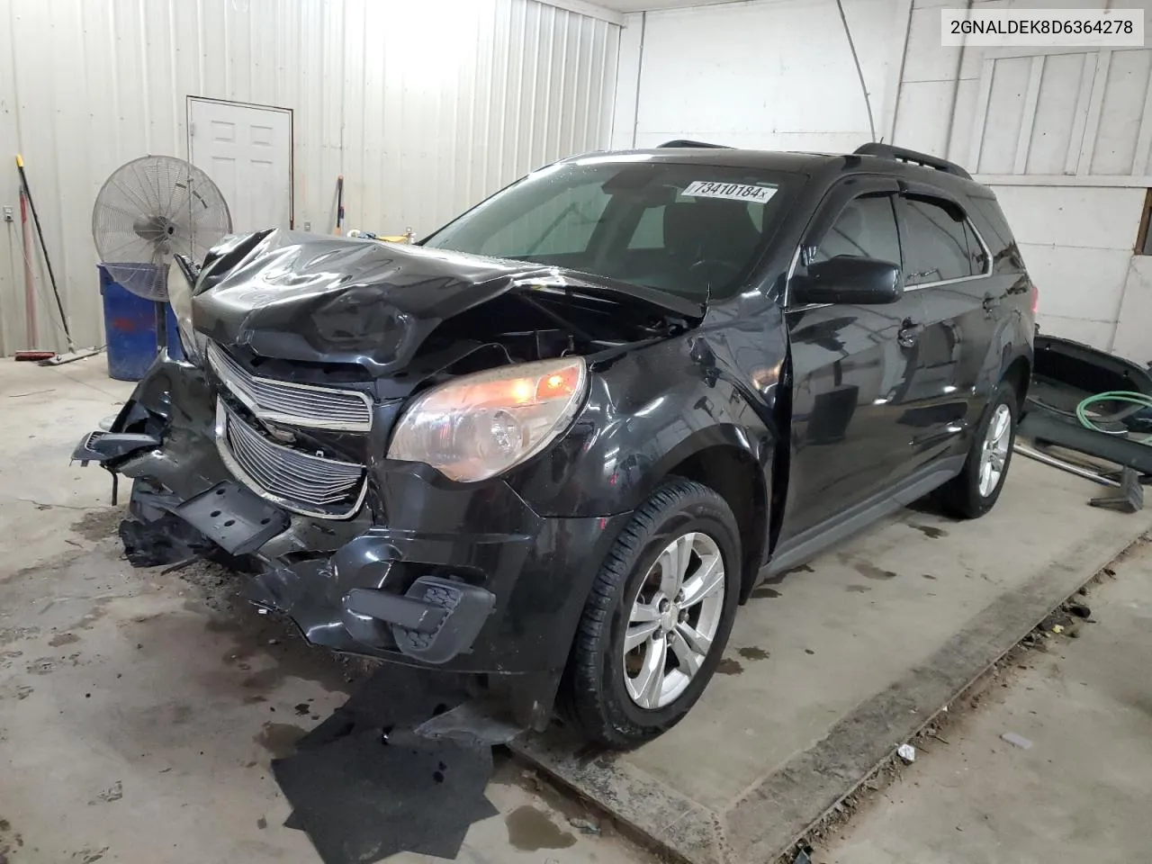 2013 Chevrolet Equinox Lt VIN: 2GNALDEK8D6364278 Lot: 73410184