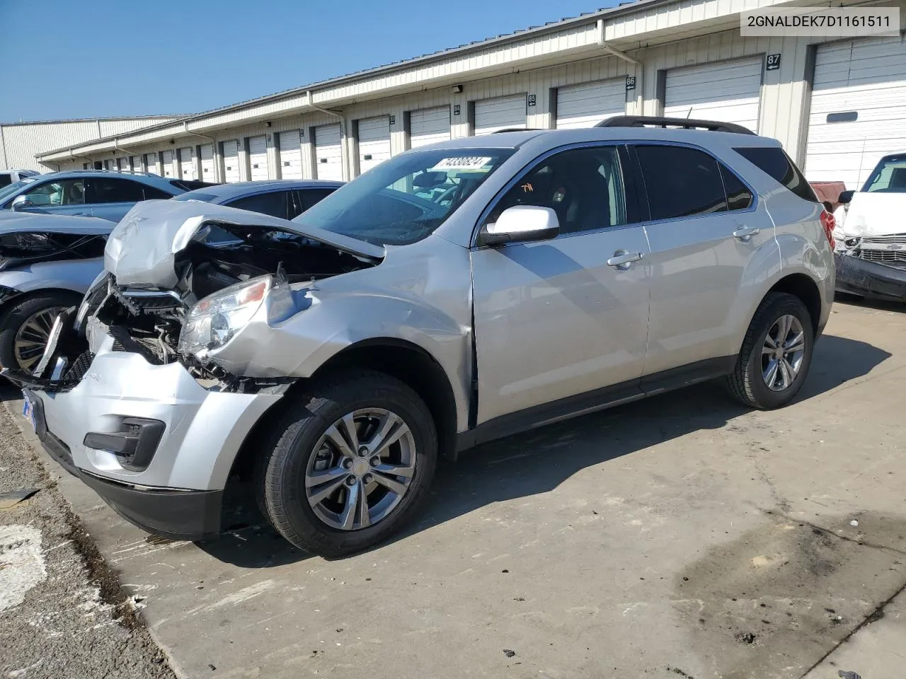 2013 Chevrolet Equinox Lt VIN: 2GNALDEK7D1161511 Lot: 74330824