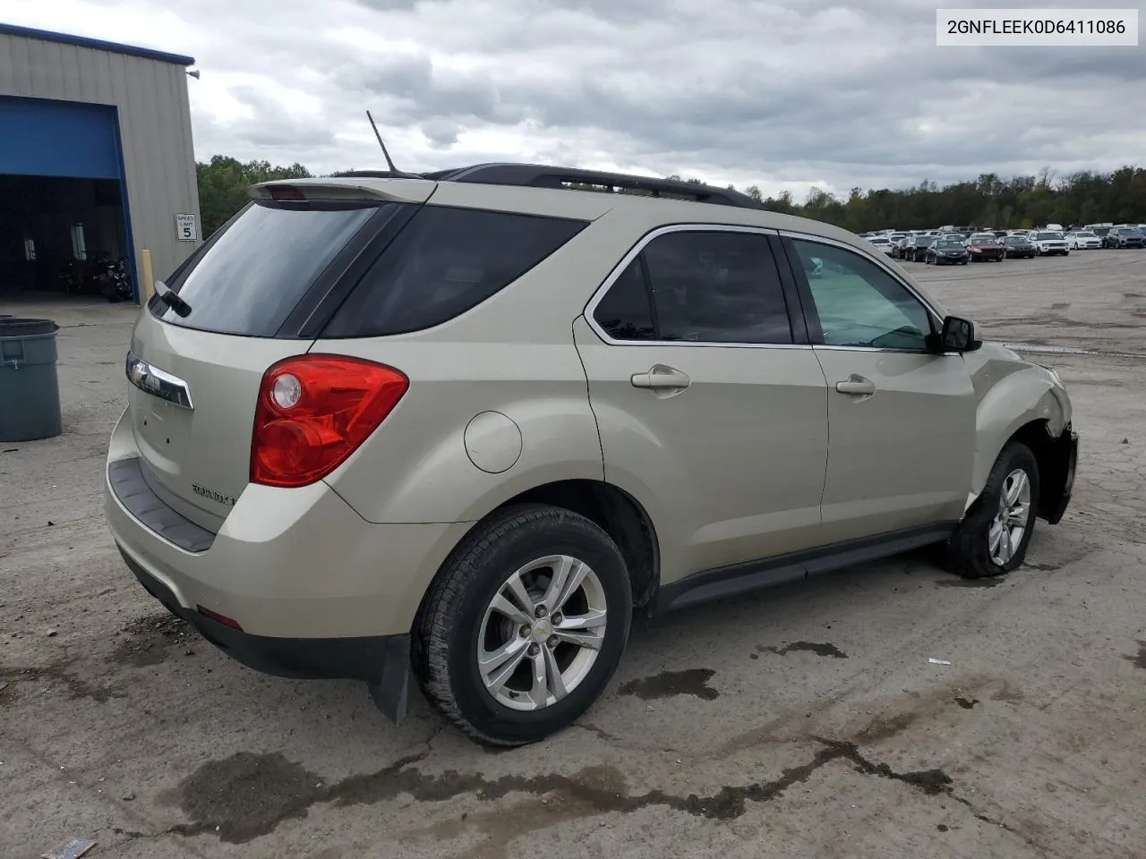 2013 Chevrolet Equinox Lt VIN: 2GNFLEEK0D6411086 Lot: 74346674