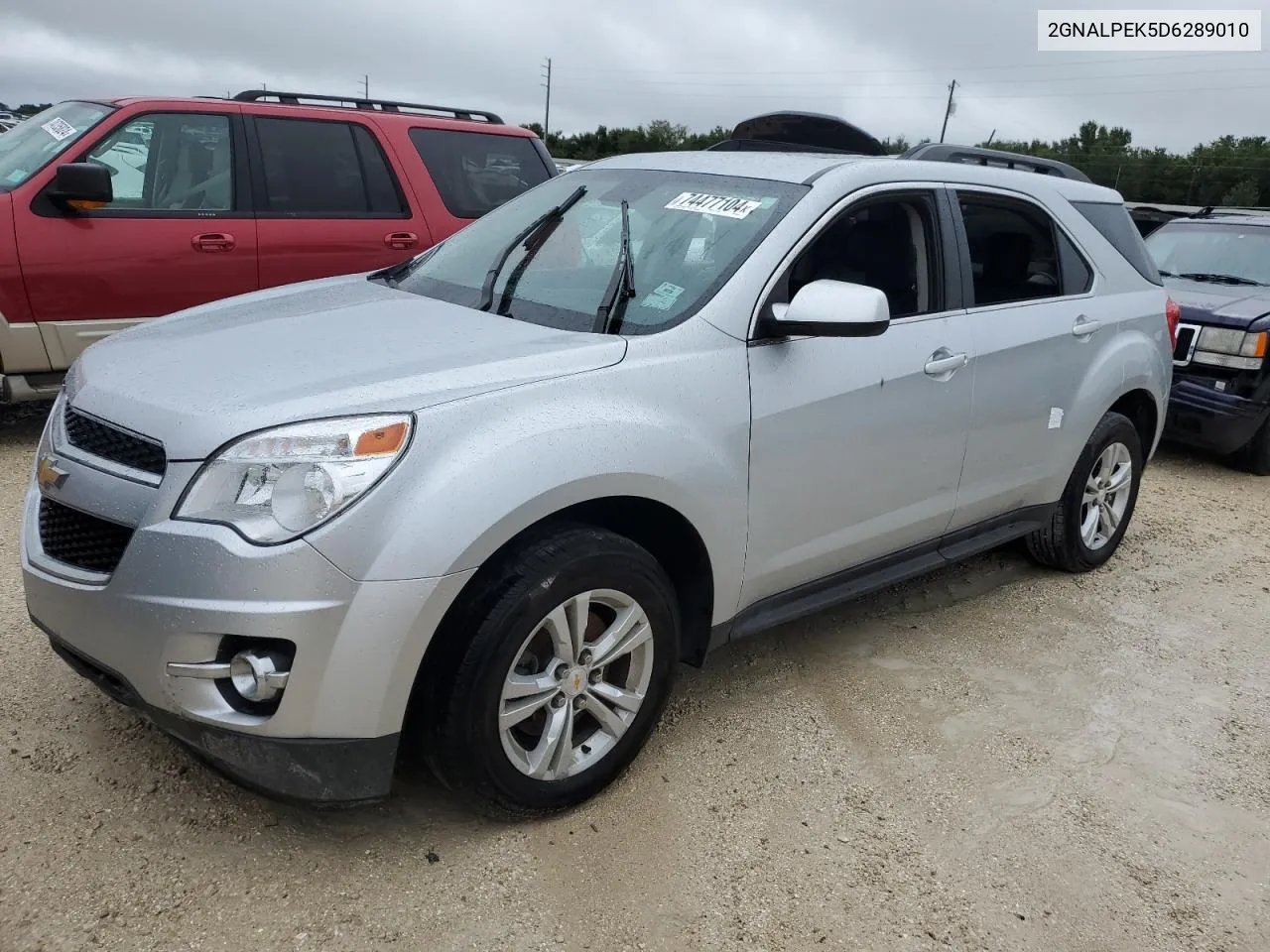 2013 Chevrolet Equinox Lt VIN: 2GNALPEK5D6289010 Lot: 74477104