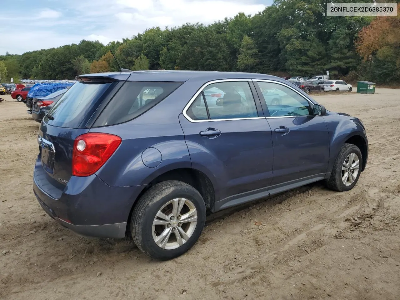 2GNFLCEK2D6385370 2013 Chevrolet Equinox Ls