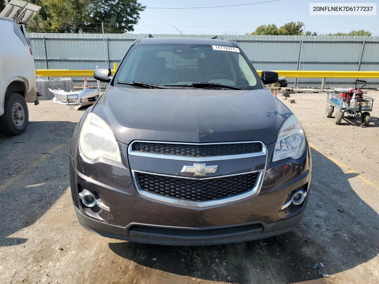 2013 Chevrolet Equinox Lt VIN: 2GNFLNEK7D6177237 Lot: 74776974