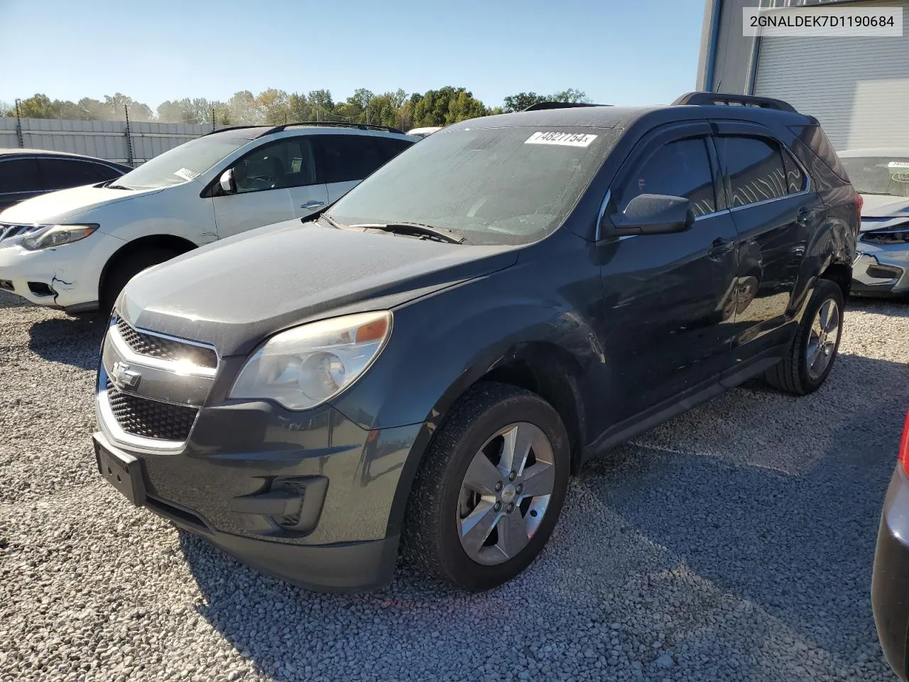 2013 Chevrolet Equinox Lt VIN: 2GNALDEK7D1190684 Lot: 74827754