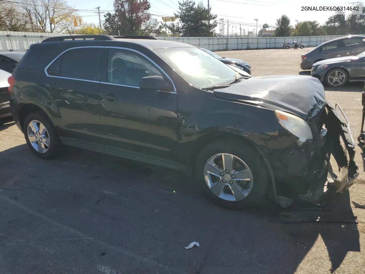 2013 Chevrolet Equinox Lt VIN: 2GNALDEK6D6314642 Lot: 75197044