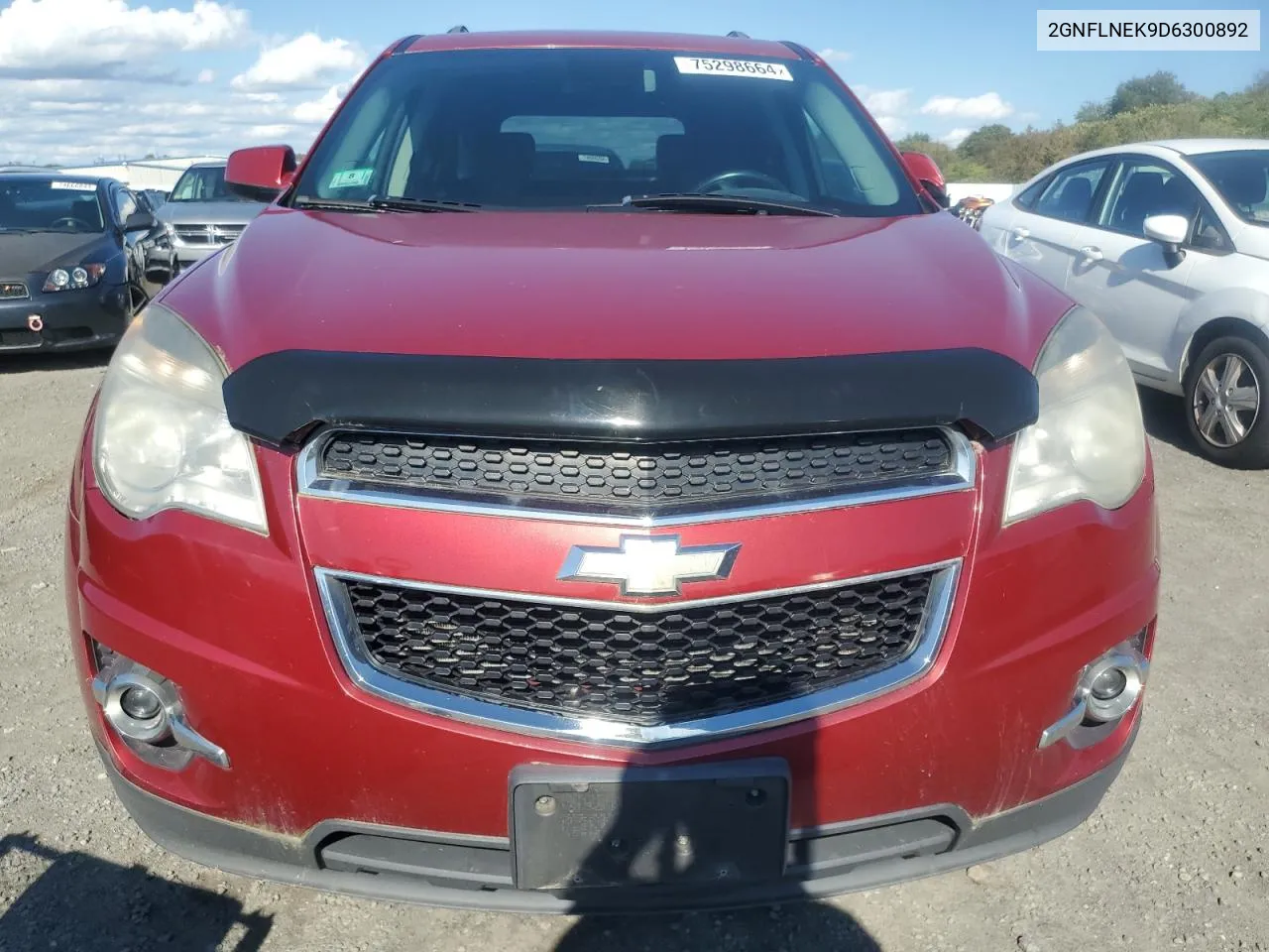 2013 Chevrolet Equinox Lt VIN: 2GNFLNEK9D6300892 Lot: 75298664