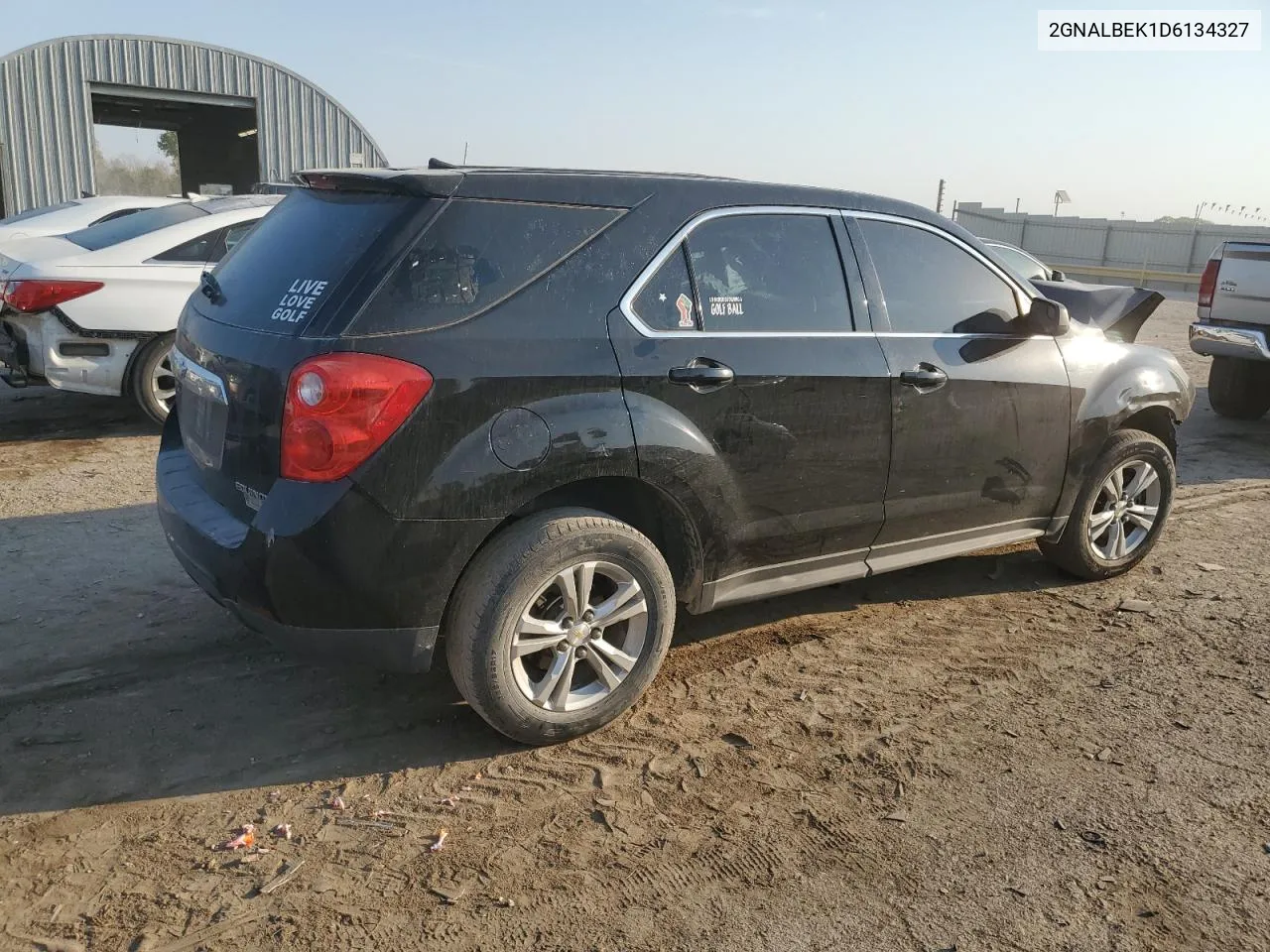 2013 Chevrolet Equinox Ls VIN: 2GNALBEK1D6134327 Lot: 75408804