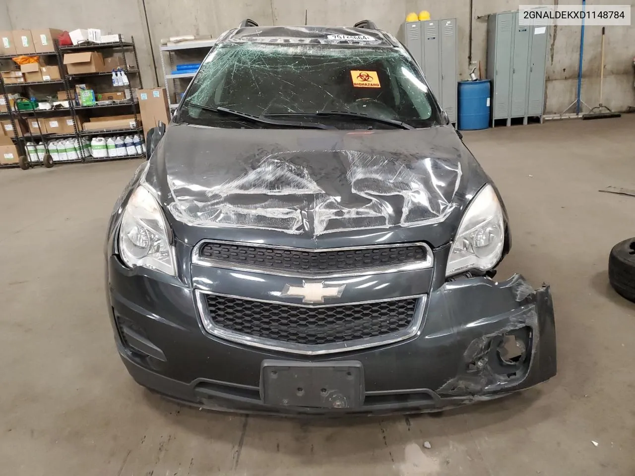 2013 Chevrolet Equinox Lt VIN: 2GNALDEKXD1148784 Lot: 75724664