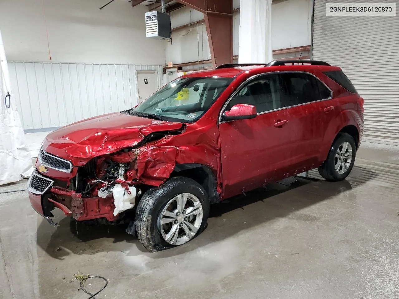 2013 Chevrolet Equinox Lt VIN: 2GNFLEEK8D6120870 Lot: 76055554