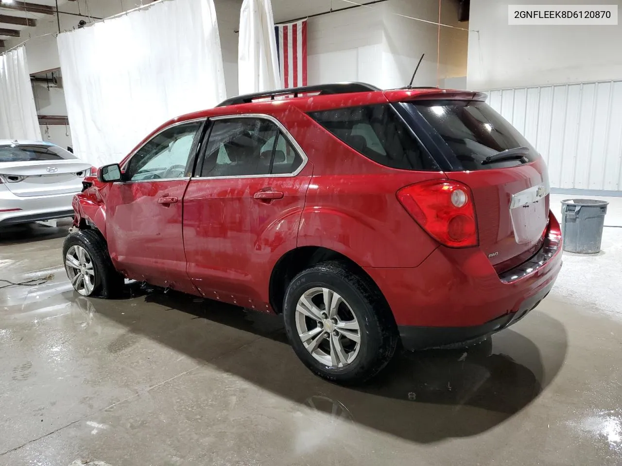 2013 Chevrolet Equinox Lt VIN: 2GNFLEEK8D6120870 Lot: 76055554