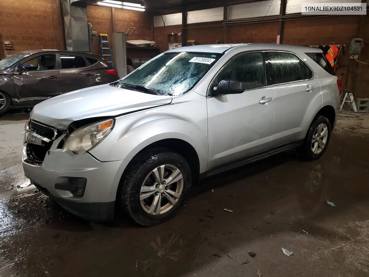 2013 Chevrolet Equinox Ls VIN: 1GNALBEK9DZ104531 Lot: 76128804