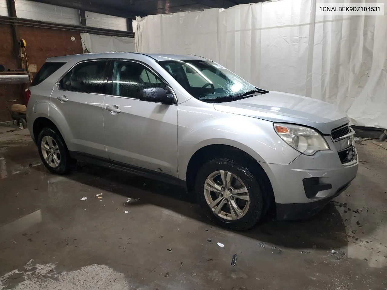 2013 Chevrolet Equinox Ls VIN: 1GNALBEK9DZ104531 Lot: 76128804