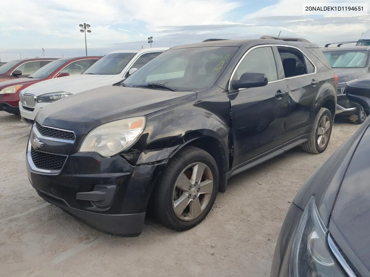 2013 Chevrolet Equinox Lt VIN: 2GNALDEK1D1194651 Lot: 76338354