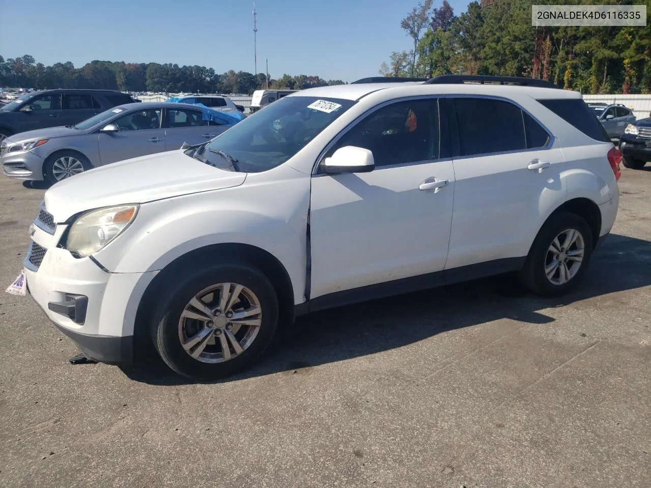 2GNALDEK4D6116335 2013 Chevrolet Equinox Lt