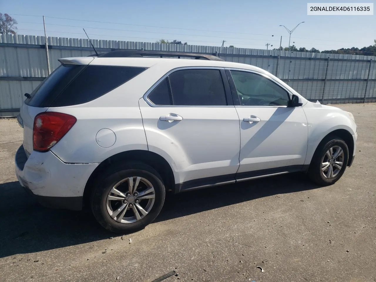 2013 Chevrolet Equinox Lt VIN: 2GNALDEK4D6116335 Lot: 76713754