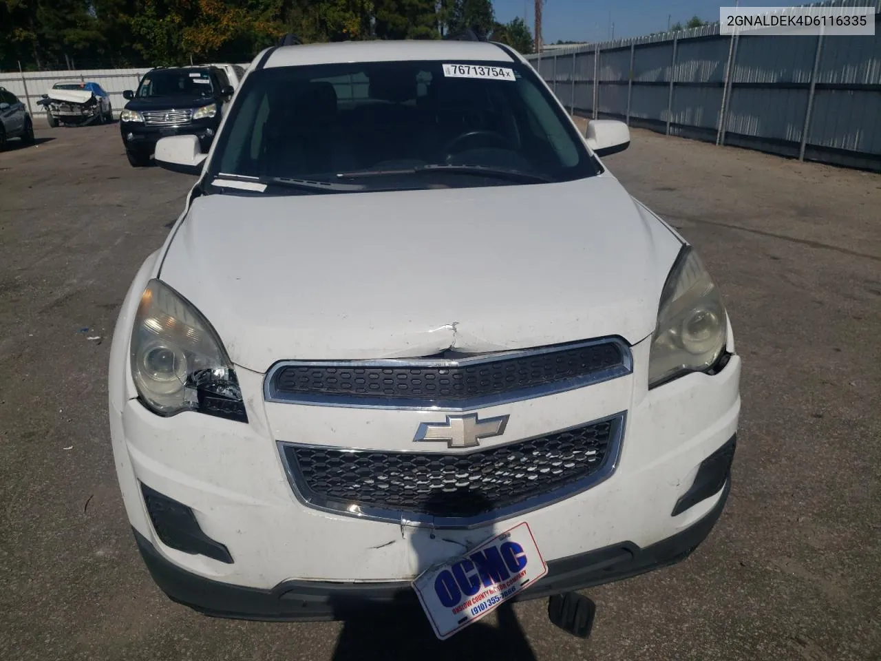 2GNALDEK4D6116335 2013 Chevrolet Equinox Lt