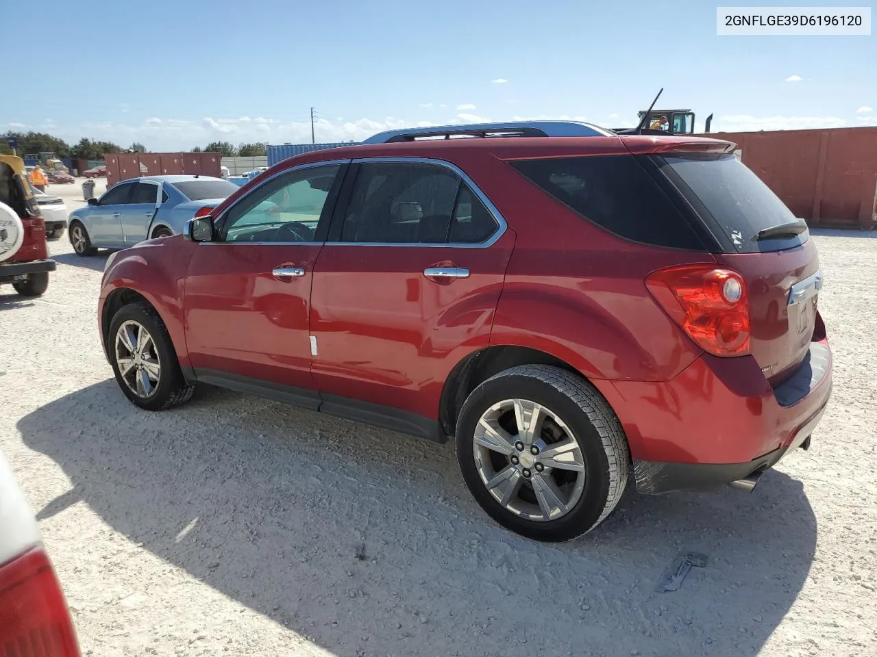 2013 Chevrolet Equinox Ltz VIN: 2GNFLGE39D6196120 Lot: 76715454