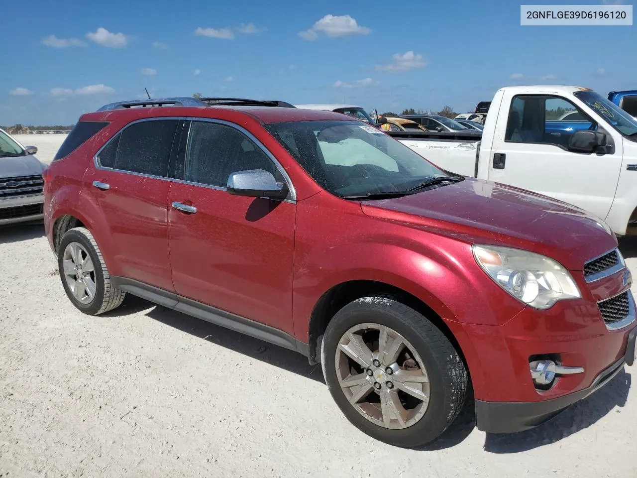 2013 Chevrolet Equinox Ltz VIN: 2GNFLGE39D6196120 Lot: 76715454