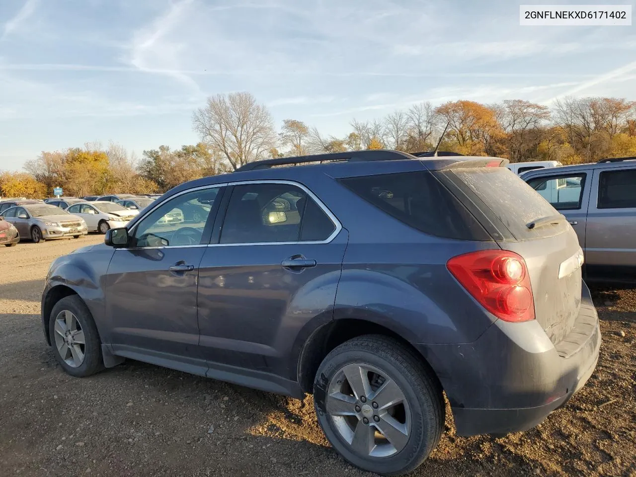 2013 Chevrolet Equinox Lt VIN: 2GNFLNEKXD6171402 Lot: 77382404