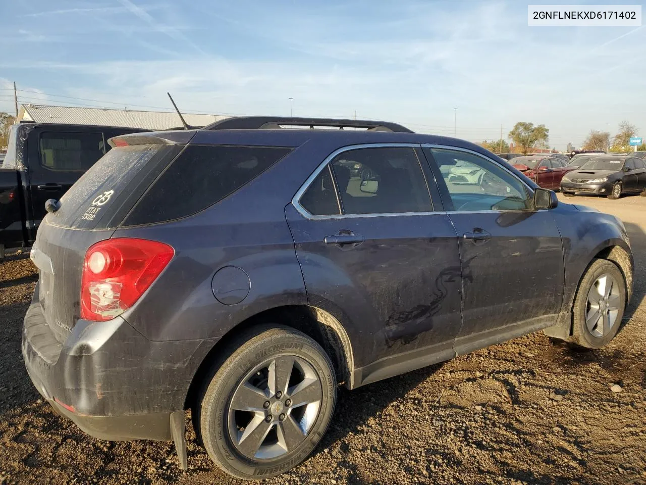 2013 Chevrolet Equinox Lt VIN: 2GNFLNEKXD6171402 Lot: 77382404