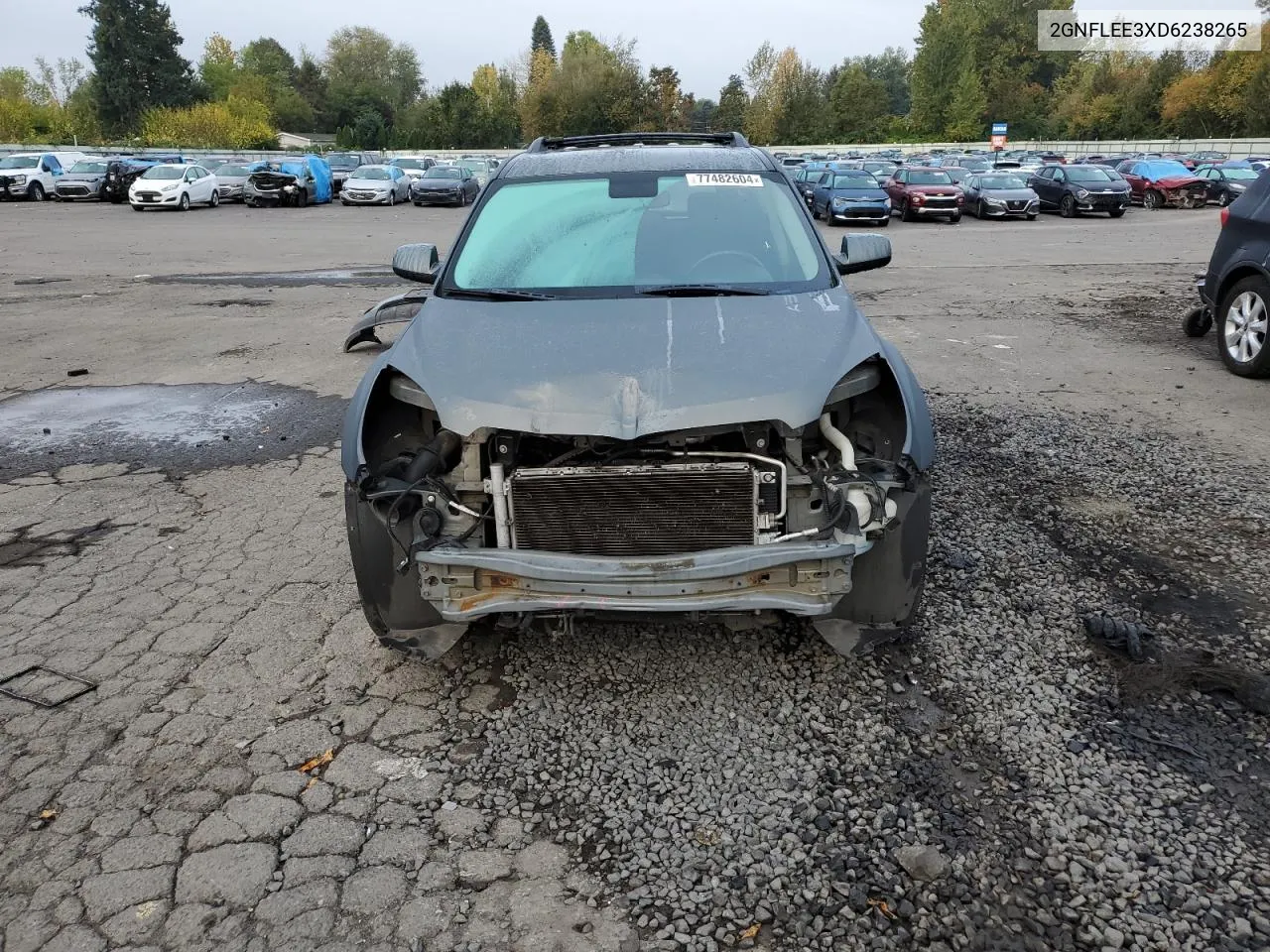 2013 Chevrolet Equinox Lt VIN: 2GNFLEE3XD6238265 Lot: 77482604