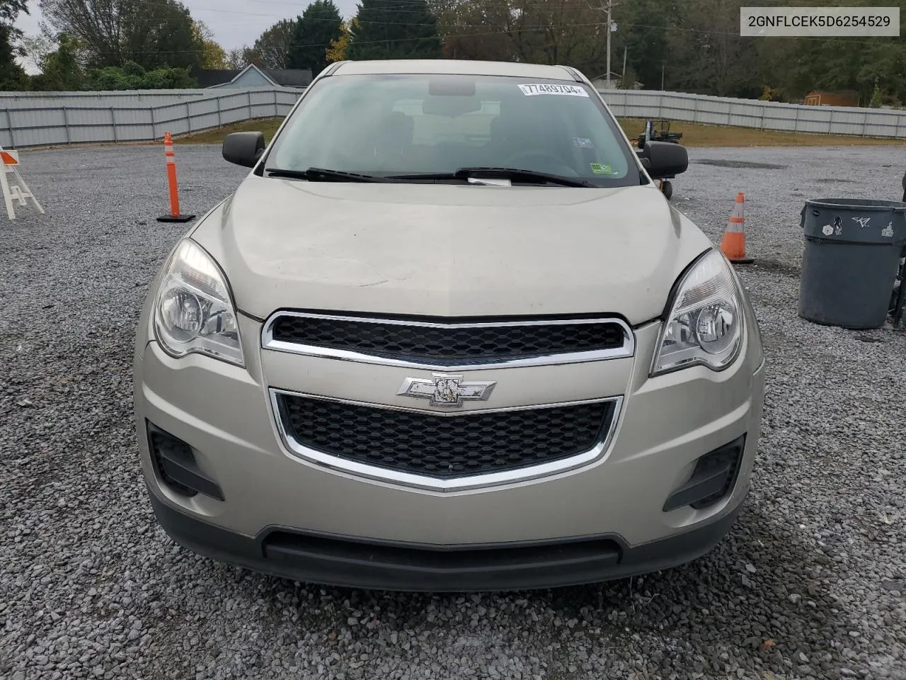 2013 Chevrolet Equinox Ls VIN: 2GNFLCEK5D6254529 Lot: 77489704