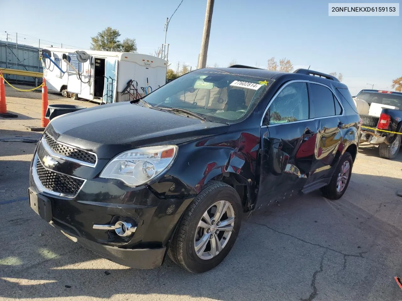 2013 Chevrolet Equinox Lt VIN: 2GNFLNEKXD6159153 Lot: 77602814