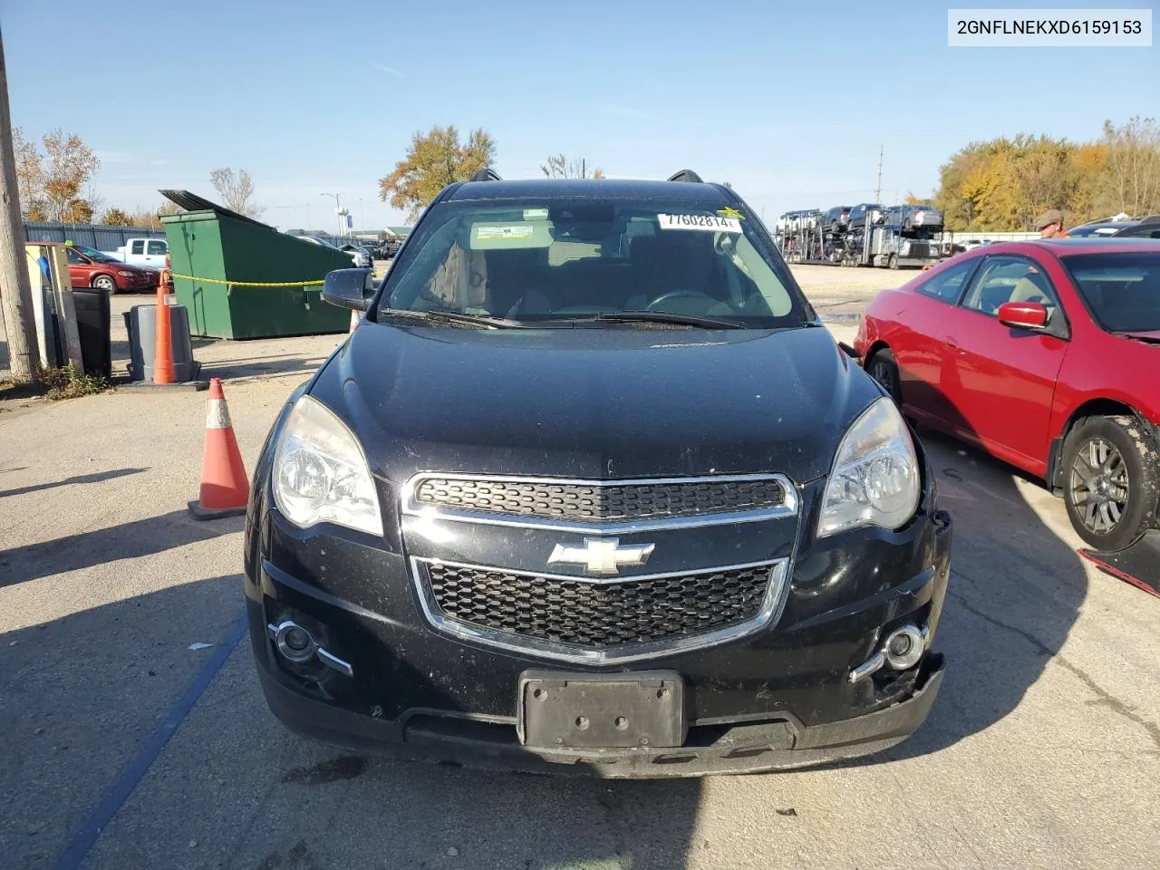 2013 Chevrolet Equinox Lt VIN: 2GNFLNEKXD6159153 Lot: 77602814