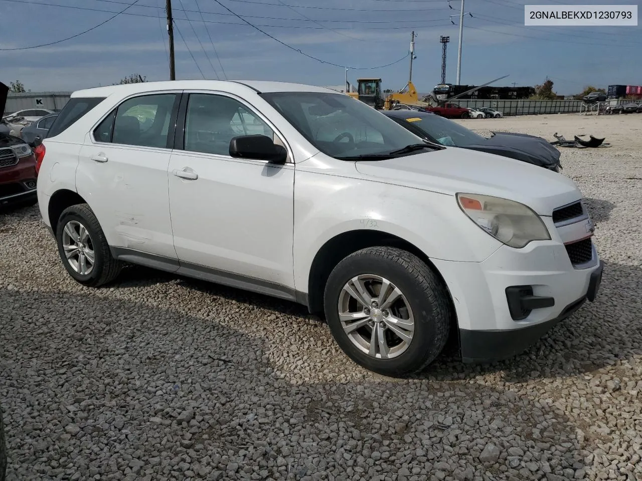 2013 Chevrolet Equinox Ls VIN: 2GNALBEKXD1230793 Lot: 77603144