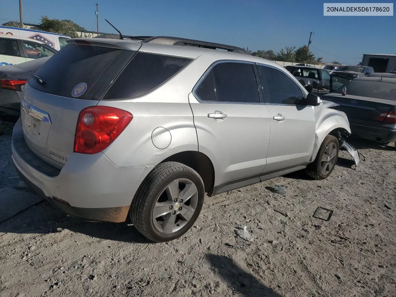 2013 Chevrolet Equinox Lt VIN: 2GNALDEK5D6178620 Lot: 77606494