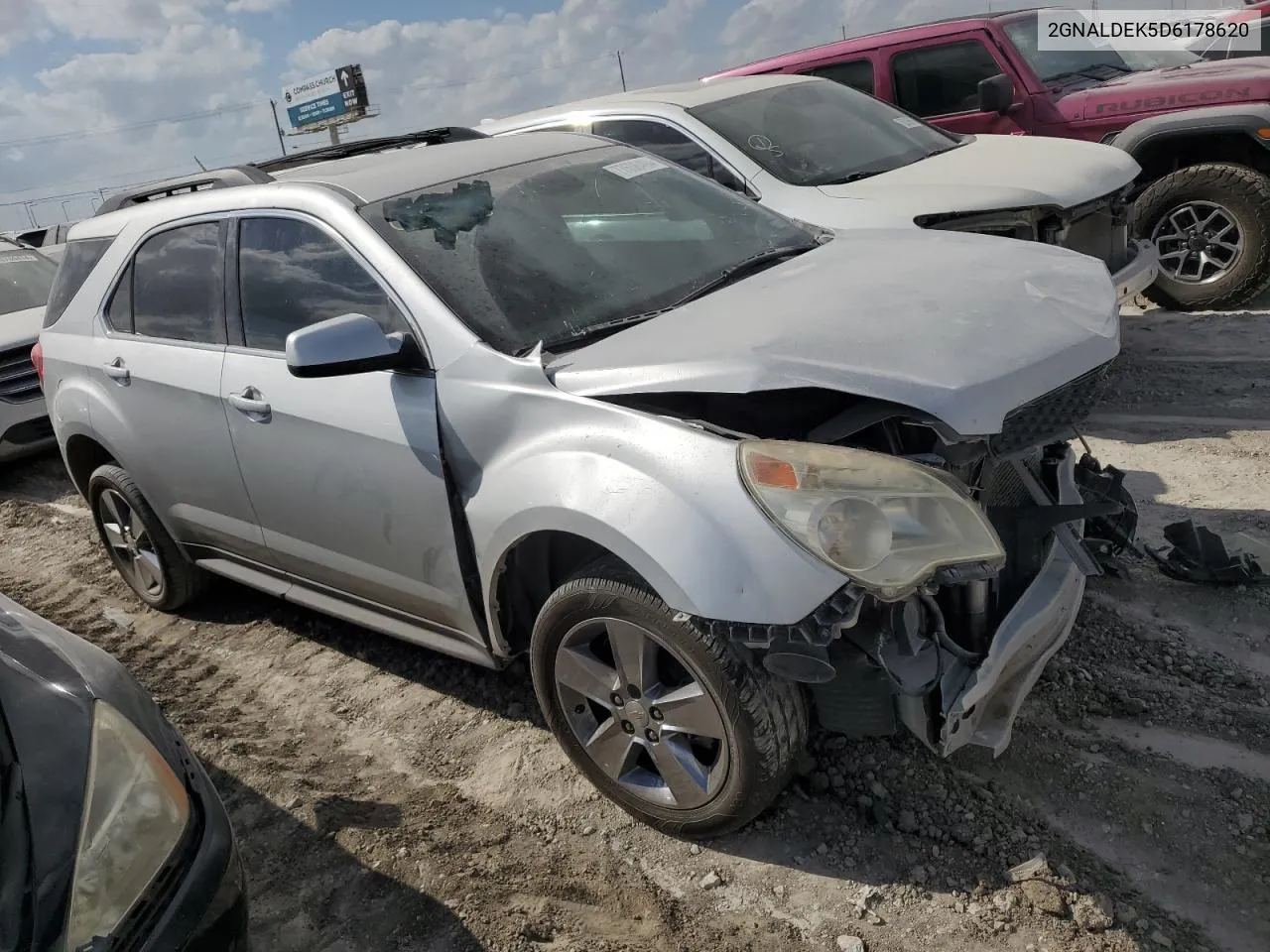 2013 Chevrolet Equinox Lt VIN: 2GNALDEK5D6178620 Lot: 77606494