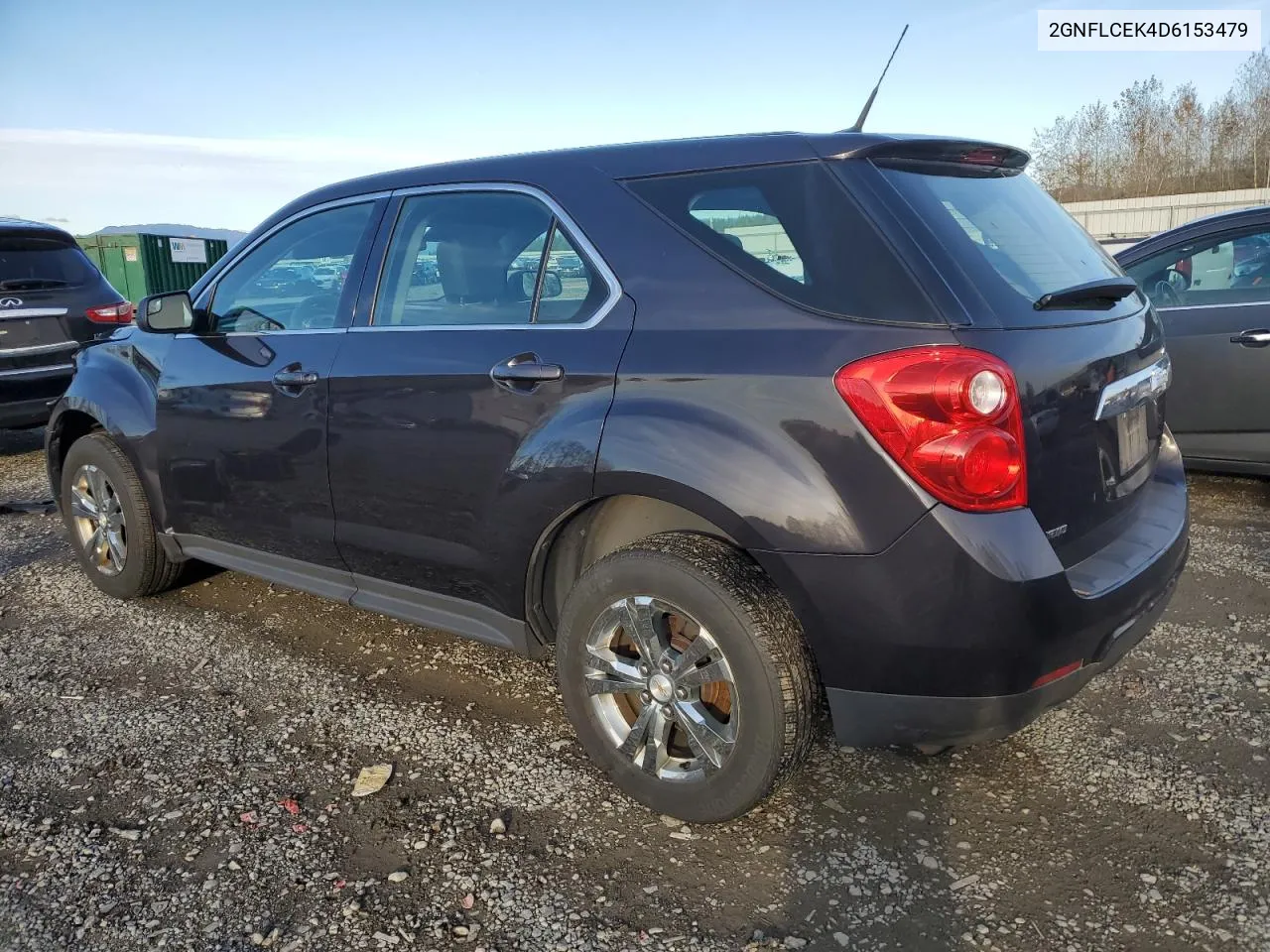 2013 Chevrolet Equinox Ls VIN: 2GNFLCEK4D6153479 Lot: 77624804