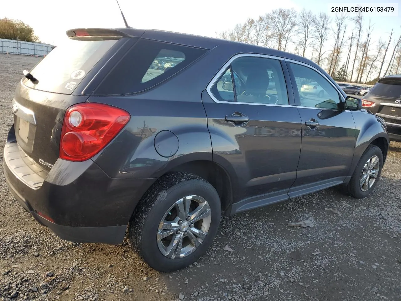 2013 Chevrolet Equinox Ls VIN: 2GNFLCEK4D6153479 Lot: 77624804