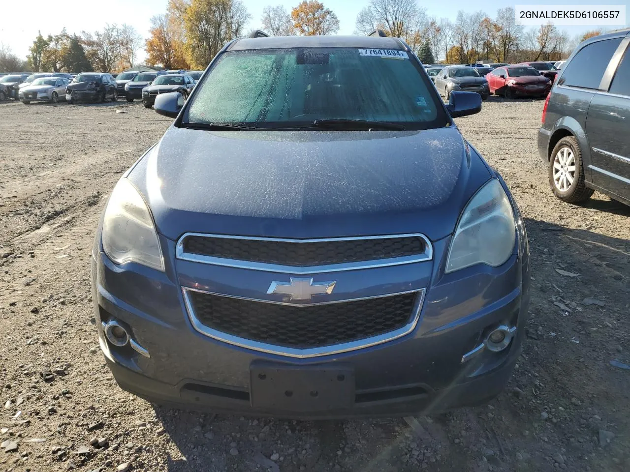 2013 Chevrolet Equinox Lt VIN: 2GNALDEK5D6106557 Lot: 77641894